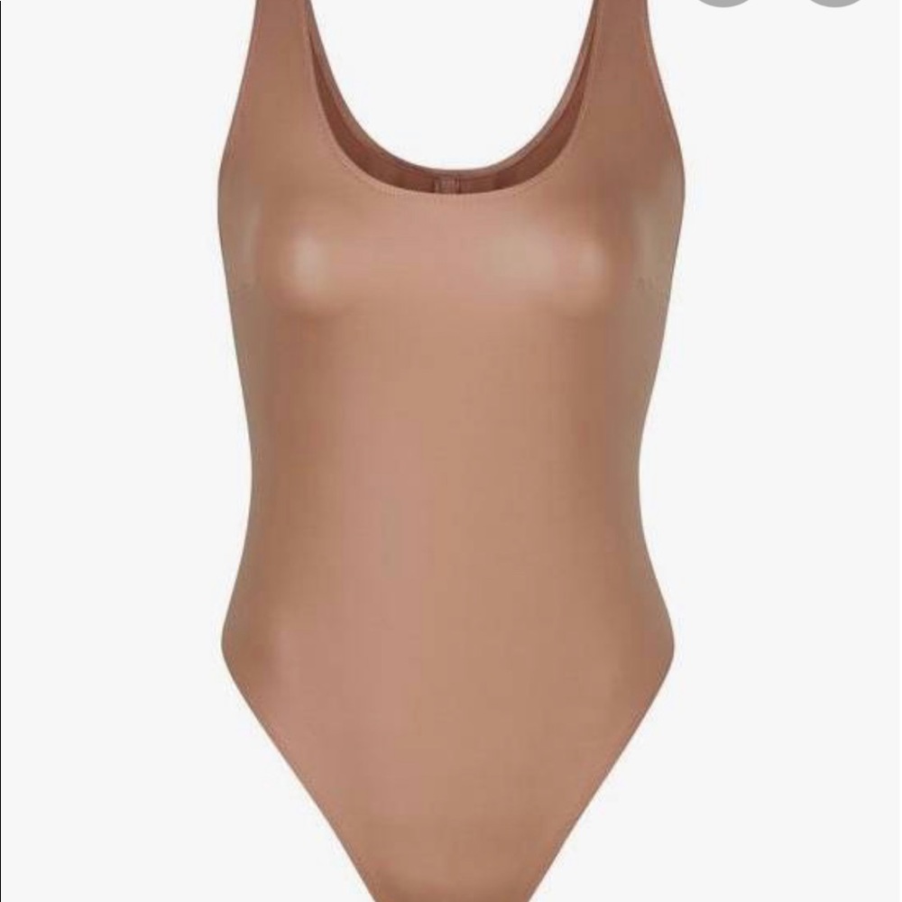 SKIMS WET JERSEY TANK BODY SUIT SIENNA SMALL NWT